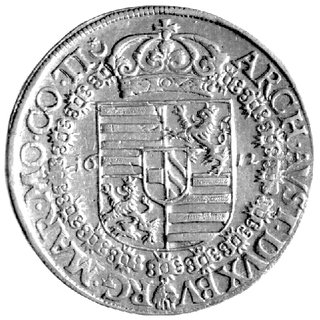 Maciej II 1612-1619 - talar 1612, Praga, Aw: Pop