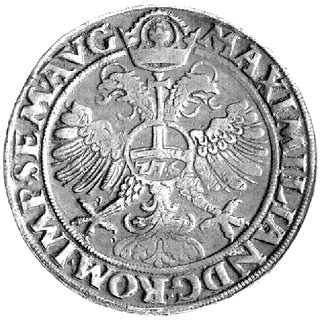 Ulryk III 1555-1603 - talar 1568, Aw: Popiersie, Rw: Orzeł cesarski, Dav. 9551, rzadki