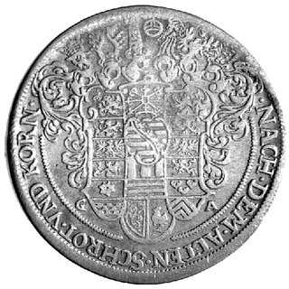Jan Ernest i 5 braci 1622-1626 - Aw: Stojąca Pallas, Rw: Wielopolowa tarcza herbowa, Dav. 7332, Schnee 353
