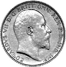 1/2 funta 1909, Londyn, Fr. 401, Seaby 3974, złoto, 3,99 g.