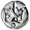 denar, Aw: Orzeł, Rw: Korona a pod nią litera O, Gum. 466, 0,38 g., piękna moneta