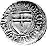 Konrad II von Jungingen 1393- 1407, szeląg, Aw: Tarcza Wielkiego Mistrza i napis: MAGST CORADVS TE..