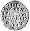 trojak 1539, Gdańsk, Kurp. 521 R1, Gum. 572, korona królewska z krzyżykiem