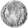 trojak 1589, Olkusz, Kurp. 556 R, Wal. X 3, na końcu napisu, przy koronie - leżący półruszt (znak ..