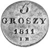 5 groszy 1811, Warszawa, Plage 96, moneta wybita na 1/24 talara pruskiego