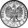 2 złote 1933, Głowa kobiety, na rewersie napis PRÓBA, Parchimowicz P-137 a, wybito 110 sztuk, sreb..