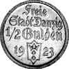 1/2 guldena 1923, Utrecht, Koga, drugi egzemplar