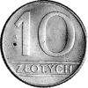 10 złotych 1989, na rewersie napis PRÓBA, Parchimowicz P-288 b, nakład nieznany, mosiądz, 4,32 g.