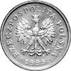 1 złoty 1995, na awersie napis PRÓBA, Parchimowi