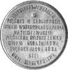 medal na pamiątkę jubileuszu cudownego obrazu Matki Boskiej Częstochowskiej wybity w 1882 r., Aw: ..
