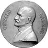 medal autorstwa P. Wojtowicza i R. Mękickiego poświęcony Oswaldowi Balzerowi 1928 r., Aw: Popiersi..