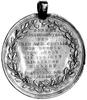 medal autorstwa Loosa wybity w 1809 roku z okazji 50-lecia ślubu, Aw: Trójka dzieci przy postumenc..