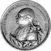medal autorstwa Loosa wybity z okazji hołdu Stanów Śląskich w 1786 r., Aw: Popiersie króla w zbroi..