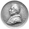 medal wybity z okazji 50-lecia święceń kapłańskich papieża Leona XIII 1888r., Aw: Popiersie w lewo..