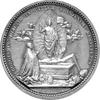 medal papieża Leona XIII 1893 r., Aw: Popiersie papieża w lewo i napis w otoku, sygn. BIANCHI, Rw:..