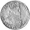 Maciej II 1612-1619 - talar 1612, Praga, Aw: Popiersie, w otoku napis przedzielony czeskim lewkiem..