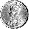 5 dolarów 1913, Aw: Popiersie króla Jerzego V, Rw: Tarcza herbowa, Fr. 4, złoto 8,35 g.