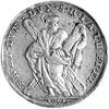 Jerzy II 1727-1760 - talar 1755, Aw: Tarcza herbowa, Rw: Święty Andrzej z krzyżem, Dav. 2089