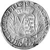gulden 1682, Aw: Popiersie, Rw: Tarcza herbowa, literki C-F, Merseb. 1230, Dav. 808