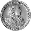 rubel 1720, Moskwa, Aw: Popiersie bez znaku medaliera, Rw: Orzeł dwugłowy, Uzdenikow 0591