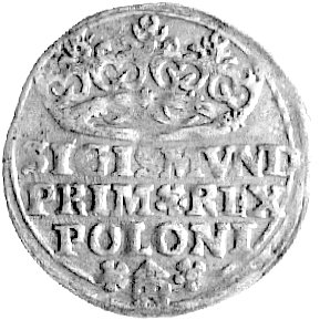 grosz 1529, Kraków, Kurp. 48 R, Gum. 484, patyna