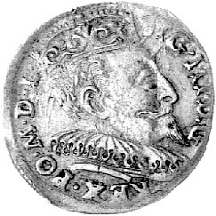 trojak 1594, Wilno, kropki po bokach III, Kurp. 