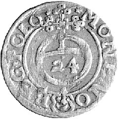 półtorak bez daty, Bydgoszcz, Kurp. 521 R7, H-Cz. -, T. 30?, bardzo rzadka moneta.