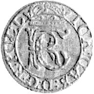 szeląg 1652, Wilno, odmiana z herbem Gozdawa, Ku