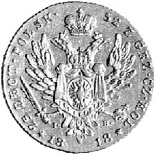 25 złotych 1818, Warszawa, Plage 12, Fr. 106, złoto 4,88 g.