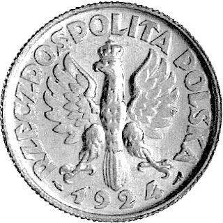 2 złote 1924, Paryż.