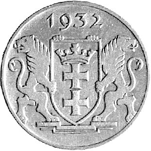 2 guldeny 1932, Gdańsk, Koga.