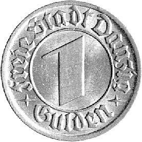 1 gulden 1932 Gdańsk.