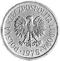 10 groszy 1978, Warszawa, moneta obiegowa ale wybita w brązie, nakład nieznany 2,37 g., nie notowane.