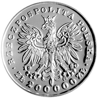200.000 złotych 1990, USA, Tadeusz Kościuszko, s