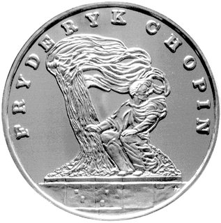 200.000 złotych 1990, USA, Fryderyk Chopin, sreb