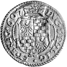 dukat 1607, Złoty Stok, F.u. S. 1414, Fr. 3145, złoto 3,32 g.