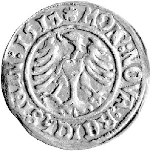 grosz 1517, Złoty Stok, Fbg. 754 ale odmiana napisu KAROLVS DG MONSTERBERG, bardzo ładny, rzadki.