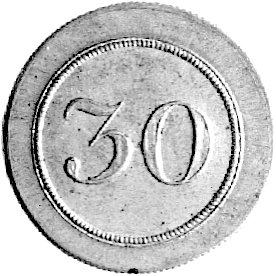 moneta zastępcza o nominale 30 - Komarówka w pow