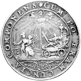 medalik koronacyjny królowej Eleonory Marii 1670
