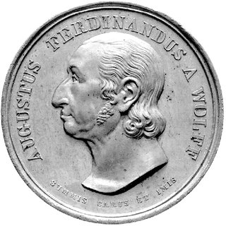 medal autorstwa F. Hoecknera poświęconu lekarzow