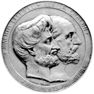 medal wybity z okazji 50-lecia Belgijskiego Towa