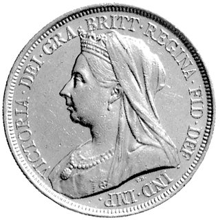 5 funtów 1893, Londyn, Seaby 3872, Fr. 394, złot