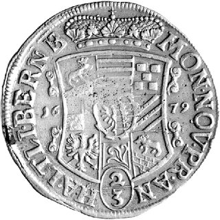 2/3 talara (gulden) 1679, Dav. 216.