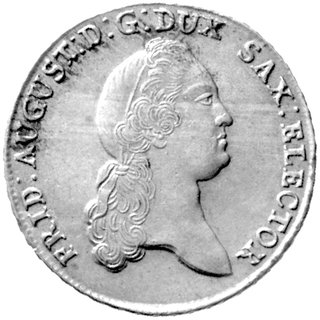 talar 1778, Drezno, Aw: Głowa, w otoku napis, Rw