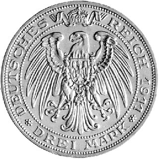 3 marki 1911, Berlin, 100 - lecie Uniwersytetu w