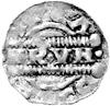 Fryzja- margrabia Bruno III (Dokkum), denar, Aw: Popiersie króla w prawo i napis w otoku:..NRI...,..
