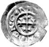 Gerard opat klasztoru w Wąchocku- XIII w.; Krzyż zdwojony i napis w otoku: ..ONETA GERA, Kop.235 R..