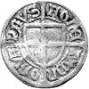 Fryderyk Saski 1498- 1510, grosz, Aw: Tarcza z długim krzyżem i napis: MAGISTER FRIDICVS, Rw: Tarc..