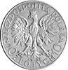 10 złotych 1932, Głowa Kobiety, na rewersie wypukły napis PRÓBA, Parchimowicz P-152a, wybito 100 s..