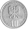 10 złotych 1978, Warszawa, Bolesław Prus, moneta obiegowa ale wybita w aluminium zamiast w miedzio..